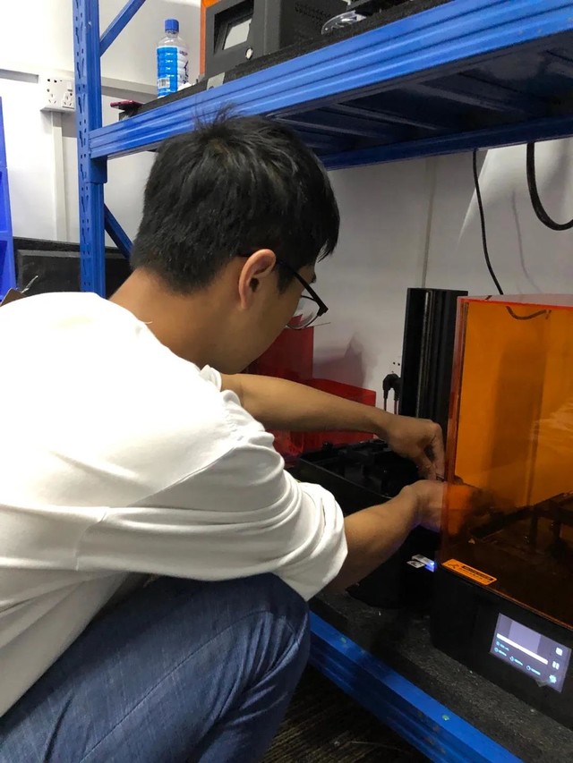 创想3D打印社团 优秀成员服务共筑保洁新风尚